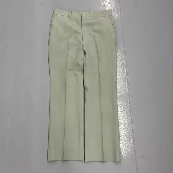 Vintage 70s Belk Mint Green Acetate Western 2-Button Suit Suits